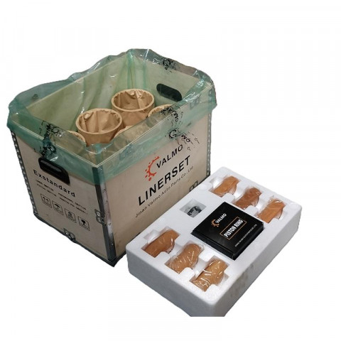 Группа поршневая SHACMAN WD615 E2-3A комп 612600900075 (порш 612600030011+гильза 612630010015) VALMO, фото 3