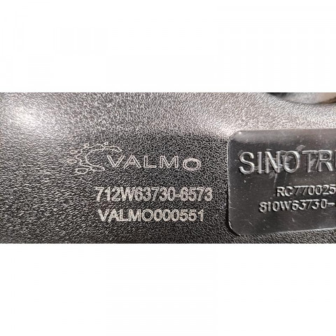 Зеркало бордюрное на дверь прямоугольное HOWO C7H T5G 712W637306573 VALMO, image 9