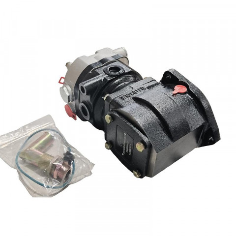 Компрессор одноцилиндровый SHACMAN WP10E53 612600130776 VALMO, image 2